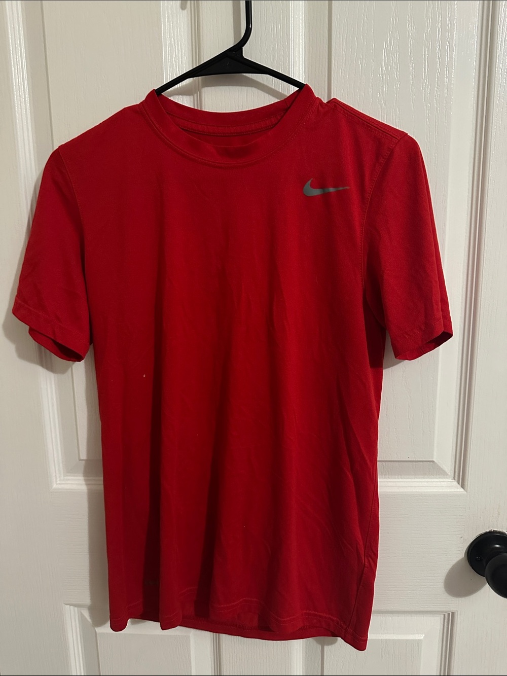 Nike Red Short-Sleeve Dri-FIT Crew Tee
